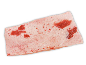 Iberian pork cutting