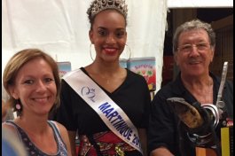 Salon de l'habitat 2017. Miss Martinique